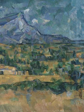 paysage avec une montagne