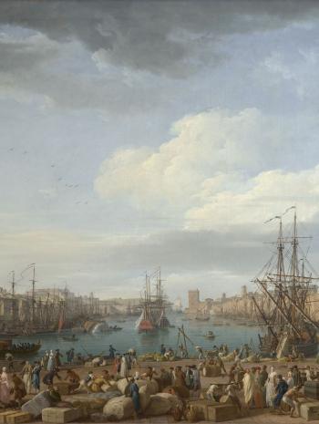port avec des voiliers