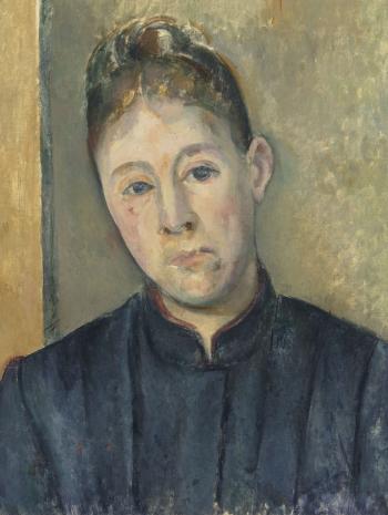 tête de femme penchée