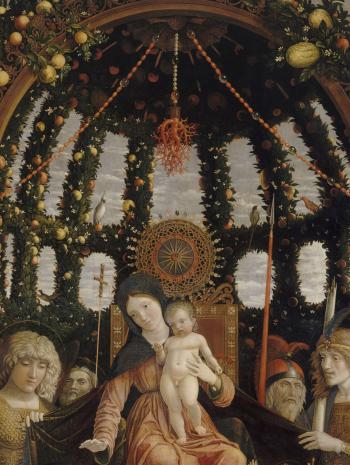 Vierge à l'Enfant avec corail
