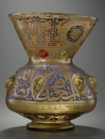 lampe de mosquée en verre