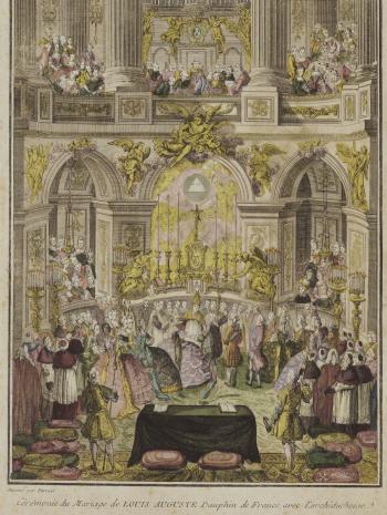 Mariage royal dans une chapelle