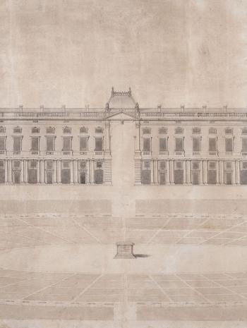 dessin d'architecture, façade