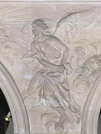 Ange de la prière du Christ au jardin des oliviers