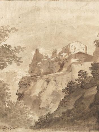 cascade et paysage