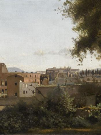 Le Colisée vu des jardins Farnèse