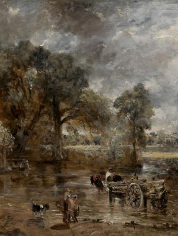 paysage anglais avec une rivière