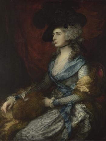 femme à mi-corps, de 3/4