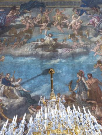 souverains entourés d'allégories 