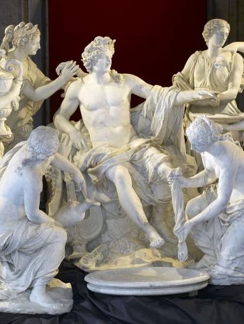 Apollon servi par les Nymphes