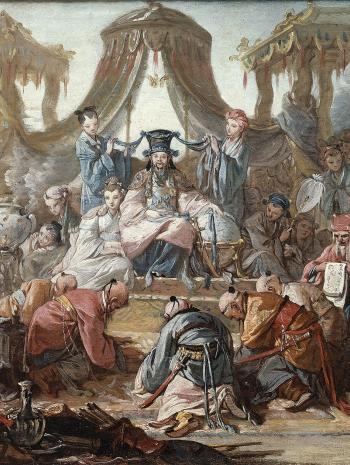 Audience de l’empereur de Chine