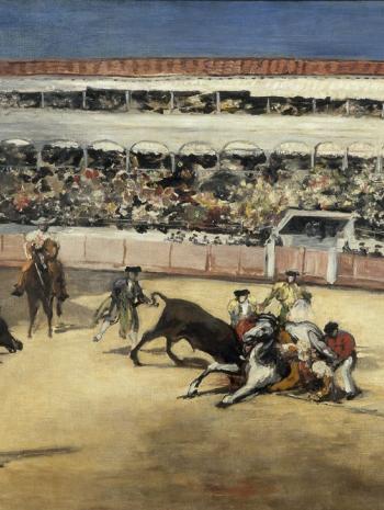 Combat de taureaux, Édouard Manet (1832-1883)