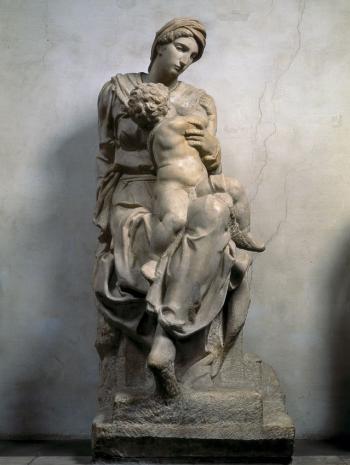 Vierge à l’Enfant Michel-Ange, Michelangelo Buonarroti dit (1475-1564)