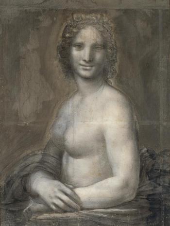 Portrait de femme nue en buste