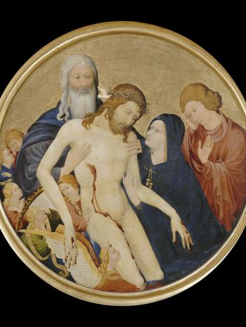 Pitié de Notre Seigneur, Attribué à Jean Malouel (vers 1370/75-1415)