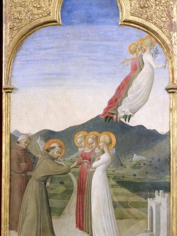Mariage mystique de saint François d’Assise