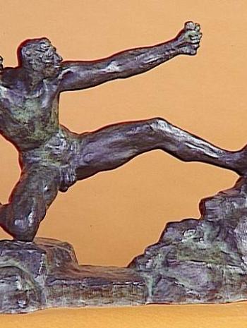 Antoine Bourdelle (1861-1929), Héraklès (étude sans arc). 1909, sculpture (bronze). Paris, musée Bourdelle