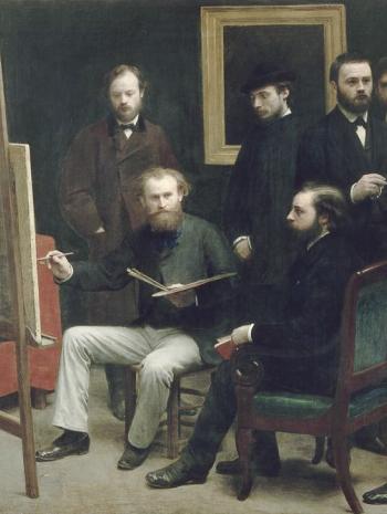 Un atelier aux Batignolles Henri Fantin-Latour (1836-1904)