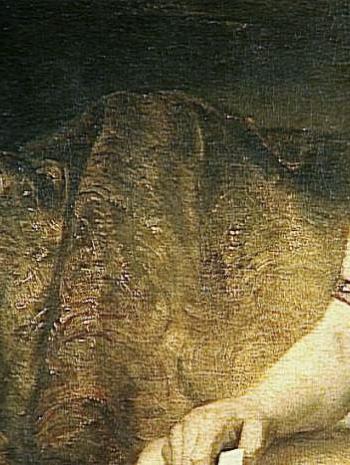 Bethsabée au bain Brocart Rembrandt Harmenszoon van Rijn (1606-1669)