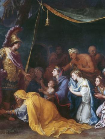 Les Reines de Perse aux pieds d’Alexandre La Tente de Darius Charles Le Brun (1619-1690)