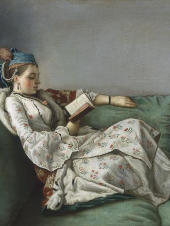 Dame en costume turc (Marie Adélaïde de France ?) Jean-Étienne Liotard (1702-1789)