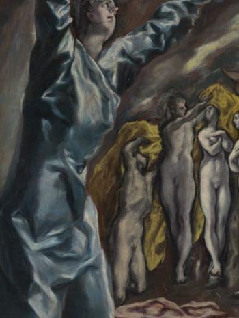 L’Ouverture du cinquième sceau, La Vision de saint Jean Domenikos Theotokopoulos dit Le Greco (1541-1614)