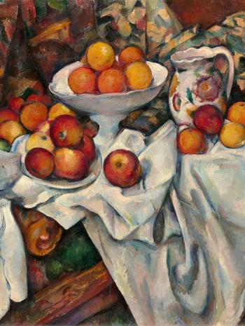 Paul Cézanne (1839-1906), Pommes et oranges. Vers 1899, peinture (huile sur toile), 74 × 93 cm. Paris, musée d’Orsay