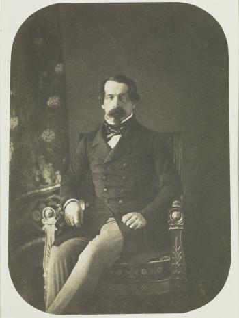 Gustave Le Gray- Portrait du prince-président - Photographie - Sèvres, Manufacture et musée nationaux