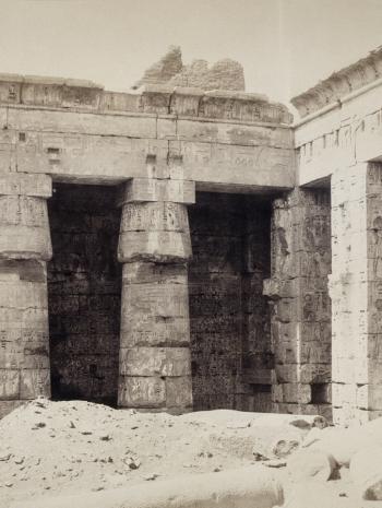 Gustave Le Gray- Karnak-Medinet-Habou- Photographie - Paris, musée d’Orsay