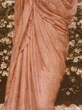 Albert Moore (1841-1893), Blossoms. 1881, peinture (huile sur toile), 147,3 × 46,4 cm. Royaume-Uni, Londres, Tate Collection (Presented by Sir Henry Tate, 1894)
