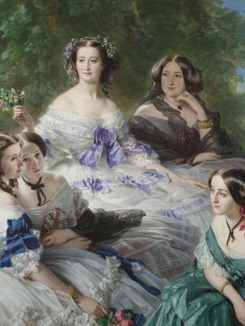 L’Impératrice Eugénie entourée des dames de sa cour - Franz Xavier Winterhalter 