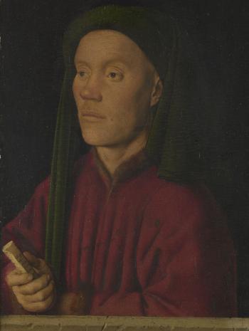Portrait d'homme "Léal Souvenir" - Jan Van Eyck - Londres, National Gallery