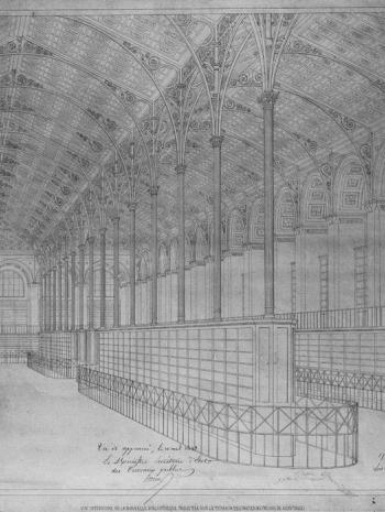 Bibliothèque Sainte-Geneviève - Henri Labrouste - musée d'Orsay