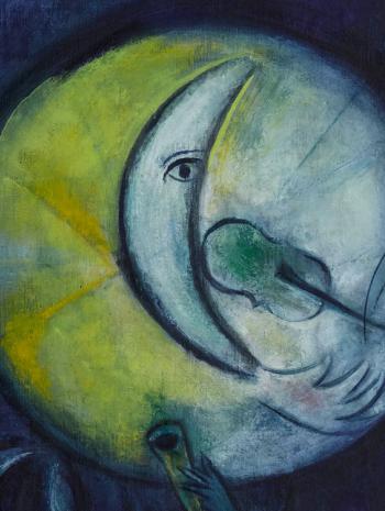 Le Cirque bleu - Marc Chagall - Nice, musée national Marc Chagall