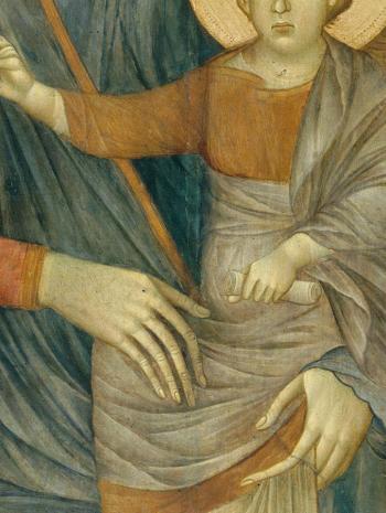 La Maestà - Cimabue - musée du Louvre