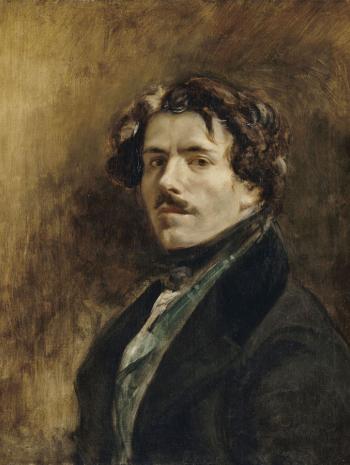 Portrait de l'artiste (autoportrait) - Eugène Delacroix - musée du Louvre