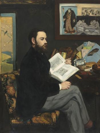 Émile Zola - Edouard Manet - musée d'orsay