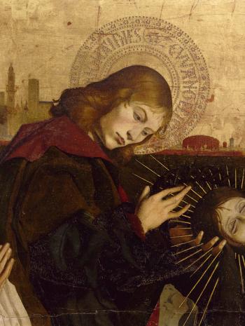 Pietà de Villeneuve-lès-Avignon - Enguerrand Quarton - musée du Louvre