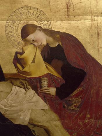 Pietà de Villeneuve-lès-Avignon - Enguerrand Quarton - musée du Louvre