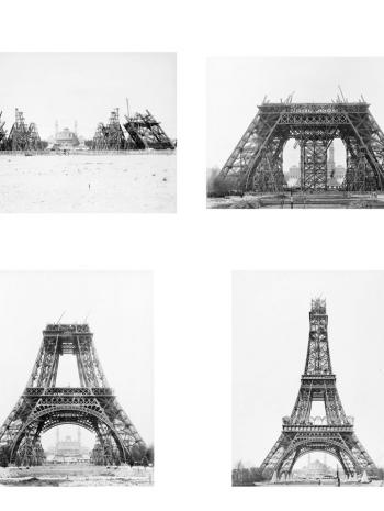 La Tour Eiffel en construction - musée d'Orsay