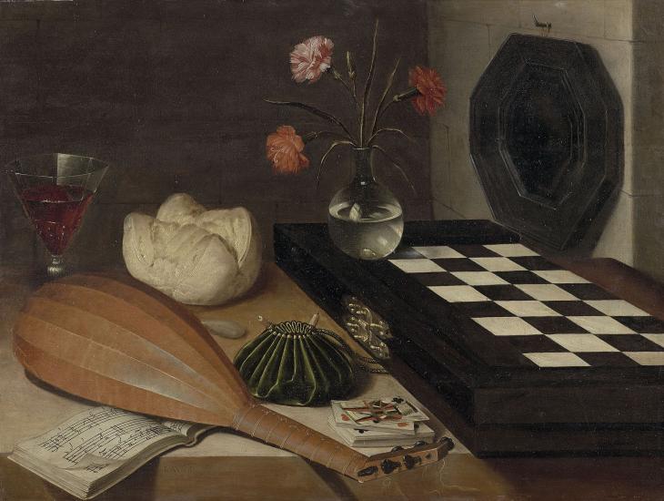 Nature morte à l’échiquier