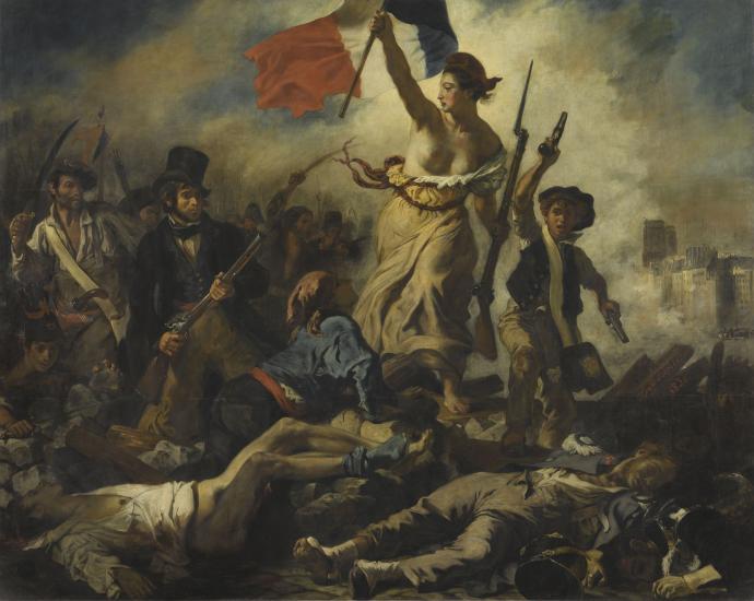 La Liberté guidant le peuple (28 juillet 1830)
