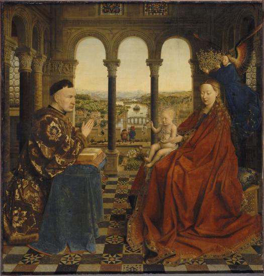 La Vierge et l’Enfant au chancelier Rolin