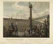La descente de la statue de Napoléon Ier le 8 avril 1814