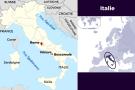 Carte de l'Italie - Boscoreale