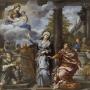 La Sibylle de Tibur annonce à Auguste la naissance du Christ