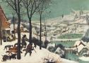 Chasseurs dans la neige 