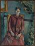 Madame Cézanne en robe rouge