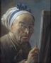 Autoportrait de Chardin à son chevalet 